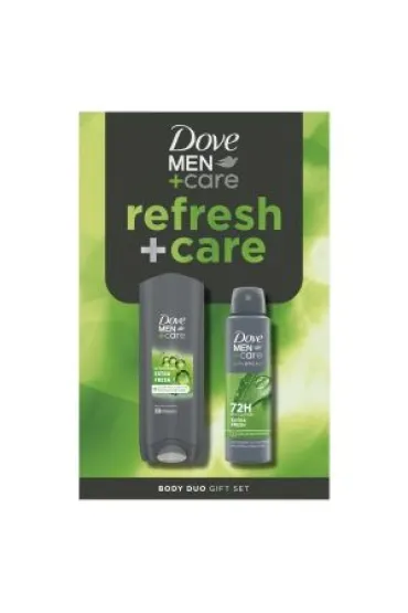 Dove Men+Care Refresh+Care Zestaw kosmetyk�w: �el pod prysznic + Antyperspirant 400 ml + 150 ml