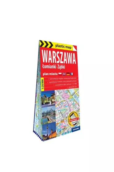 Warszawa, �omianki, Z�bki 1:26 000 plan miasta