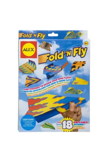Alex fold "N fly paper airplanes. Papierowe samoloty *