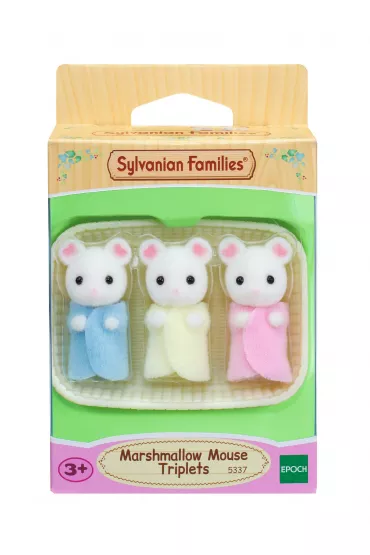 Sylvanian Trojaczki piankowych myszek