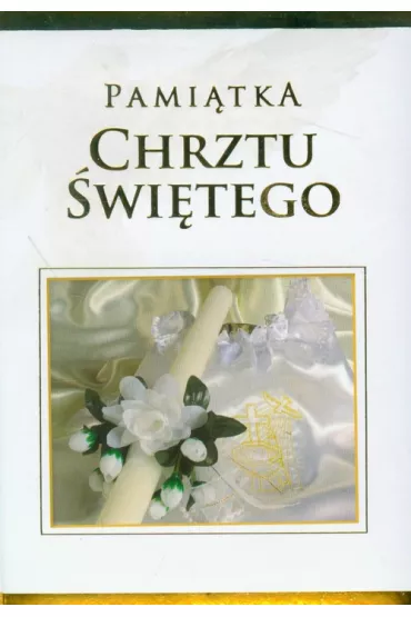 Pami�tka Chrztu �wi�tego - kremowa