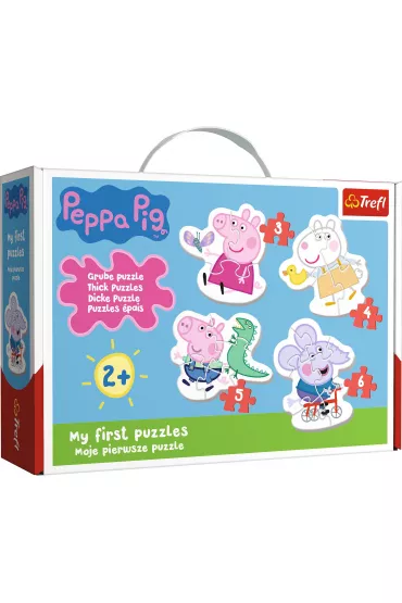 Baby Puzzle. Urocza �winka Peppa Trefl