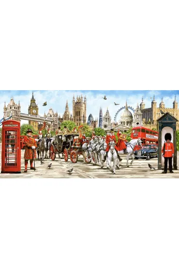 Puzzle 4000 el. Duma Londynu Castorland