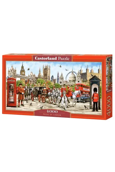 Puzzle 4000 el. Duma Londynu Castorland