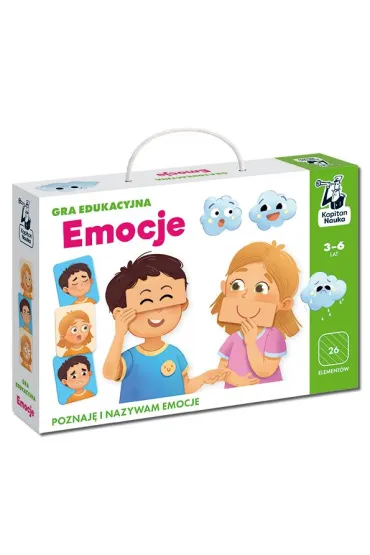 Emocje. Gra edukacyjna. Kapitan Nauka