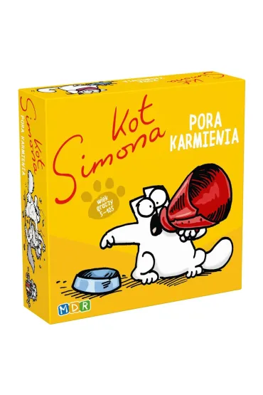 Kot Simona. Pora karmienia