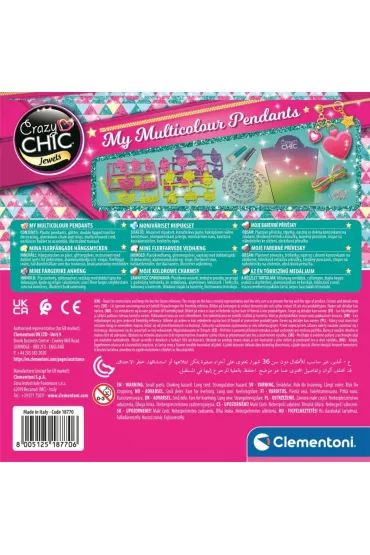 Crazy Chic - Kolorowe Charmsy Clementoni
