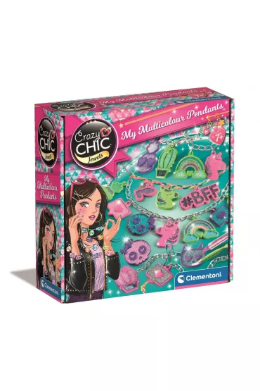 Crazy Chic - Kolorowe Charmsy Clementoni