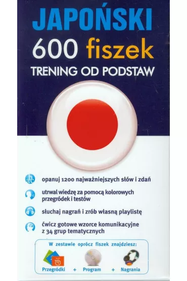 Japo�ski 600 fiszek Trening od podstaw + CD