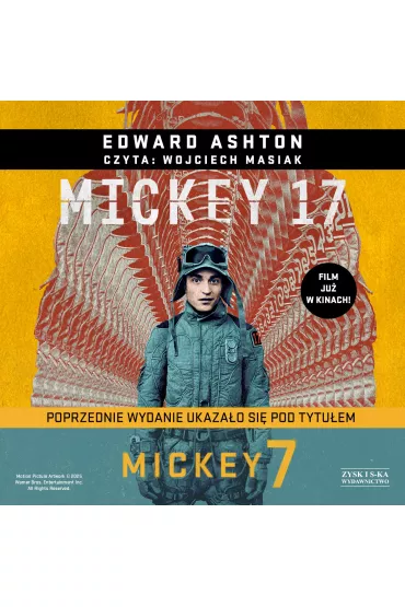 Audiobook Mickey7 [okadka filmowa] mp3 - Edward Ashton