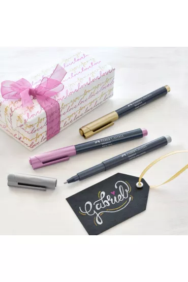 Faber-Castell Pisak metaliczny metallic fioletowy (date with violet)