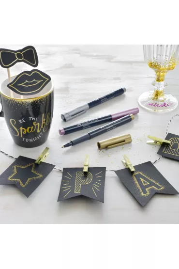 Faber-Castell Pisak metaliczny metallic fioletowy (date with violet)