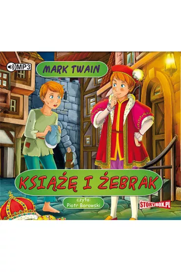 Audiobook Ksi��� i �ebrak CD - Mark Twain