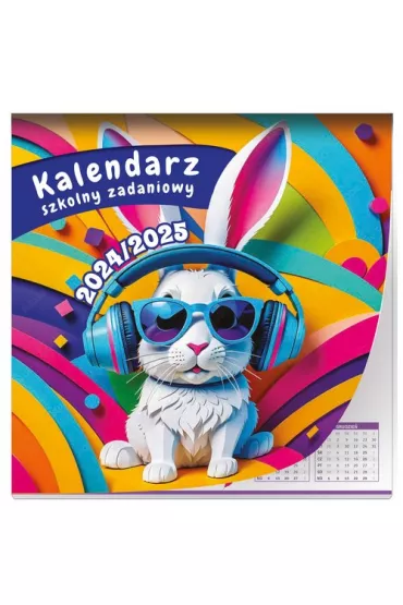 Kalpol.bis Kalendarz 2024-2025 szkolny Zadaniowy