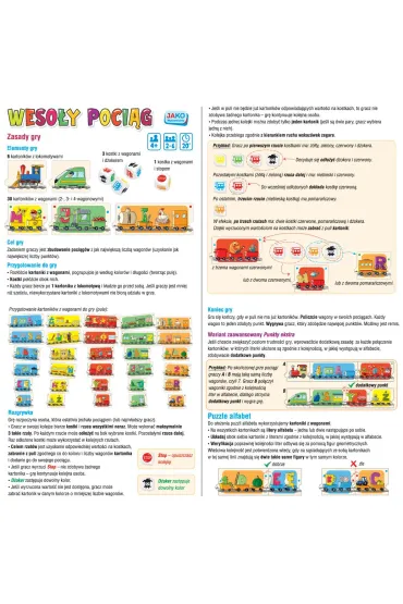 Weso�y poci�g. Gra i puzzle