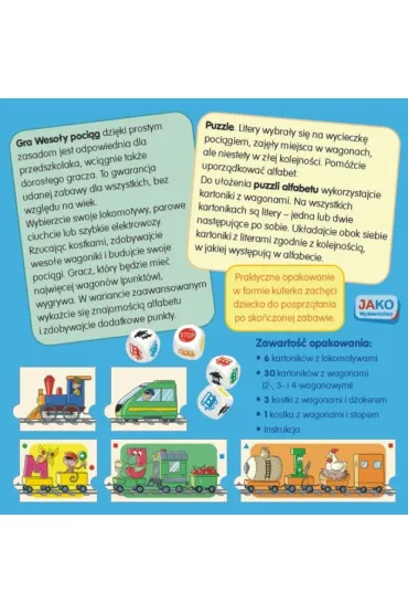 Weso�y poci�g. Gra i puzzle