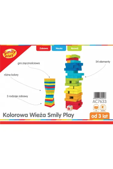 Kolorowa wie�a Smily Play