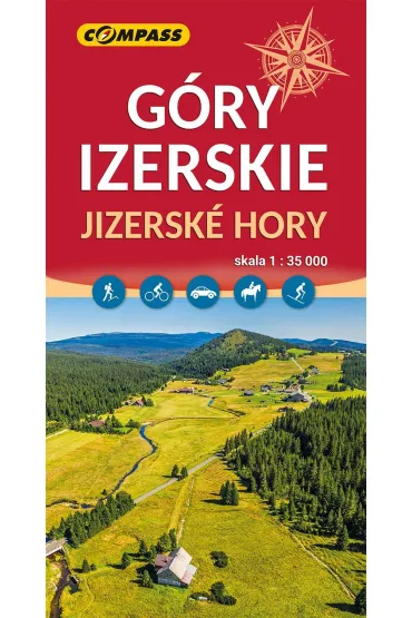 G�ry Izerskie. Mapa turystyczna w skali 1: 35 000