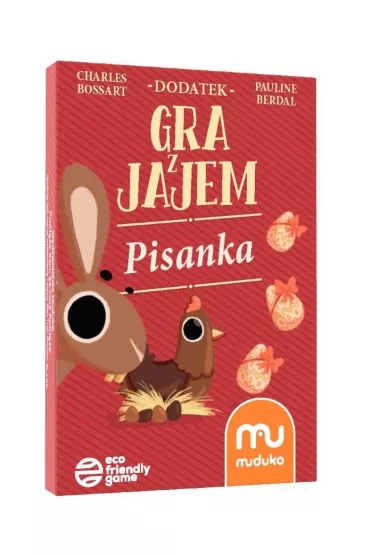 Dodatek do Gry z Jajem: Pisanka. Gra karciana o liczeniu jajek Muduko