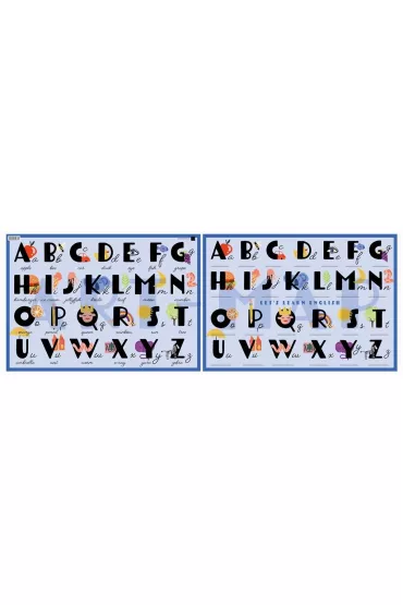 Art-Map Podk�adka laminowana A2 Let's Learn English