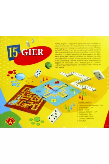 Zestaw 15 gier
