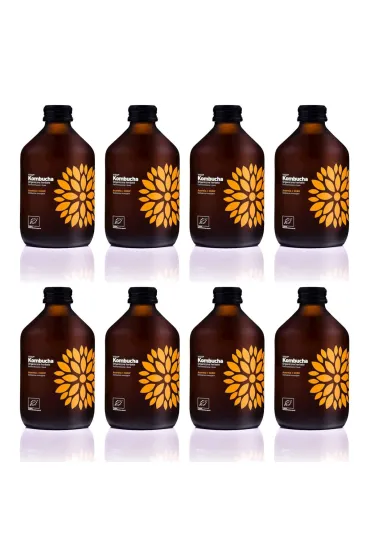 Vigo Yoko Kombucha z imbirem i acerol� bezglutenowa Zestaw 8 x 330 ml Bio