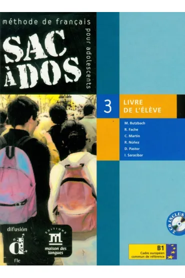 SAC A DOS 3 podr�cznik z p�yt� CD - Michèle Butzbach