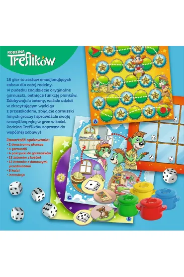 15 gier Rodzina Treflik�w TREFL