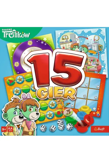 15 gier Rodzina Treflik�w TREFL