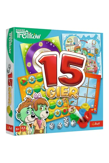 15 gier Rodzina Treflik�w TREFL