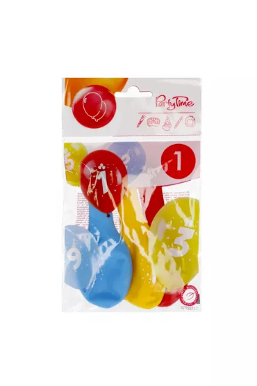 Arpex Balon dekoracyjny Cyferki 3 szt.