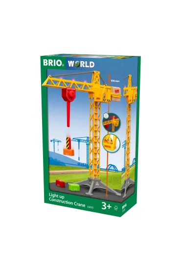 Brio Pod�wietlany D�wig Budowlany Ravensburger