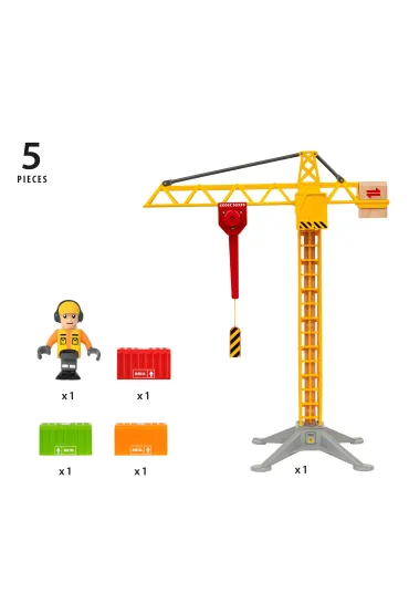 Brio Pod�wietlany D�wig Budowlany Ravensburger