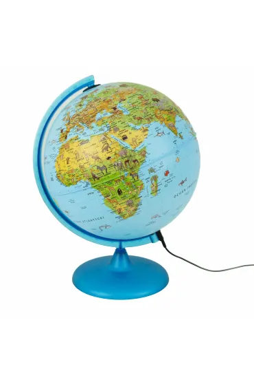 Nova Rico Globus Safari pod�wietlany ze zwierz�tami 30cm