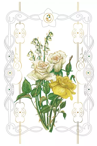 DaVinci Karnet B-BD 502 064 + koperta R�e 12x18 cm
