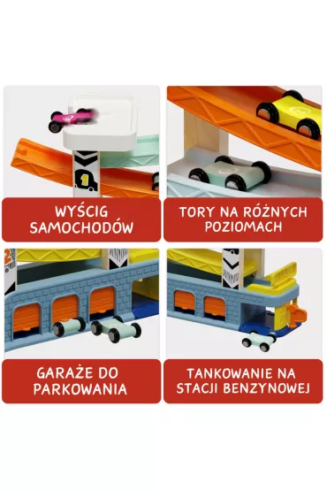 Tor samochodowy Zje�d�alnia z superszybkimi autami - 18 m+ Top Bright