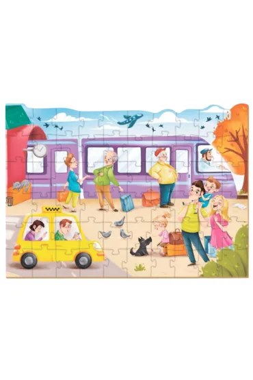 Puzzle 60 el. Railway station Dodo