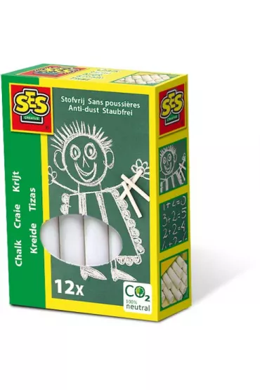 Ses Creative Kreda niepyl�ca 12 szt.