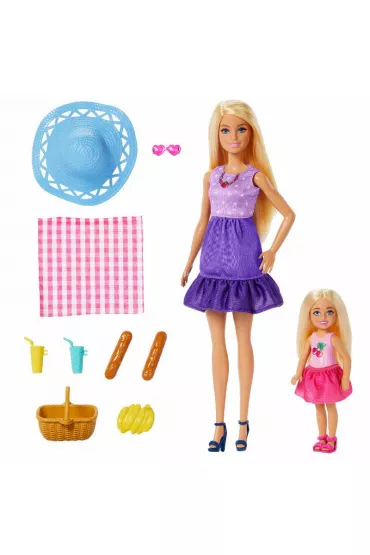 Barbie Family&Friends. Siostry na pikniku Mattel