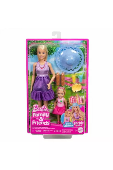 Barbie Family&Friends. Siostry na pikniku Mattel