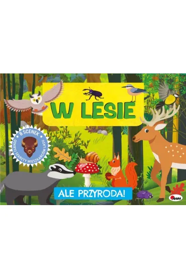 KSIAZECZKA EDUK 255X185 OPR TW W LESIE 3D AWM