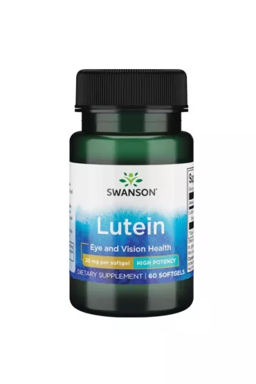 Swanson Luteina 20 mg - suplement diety 60 kaps.