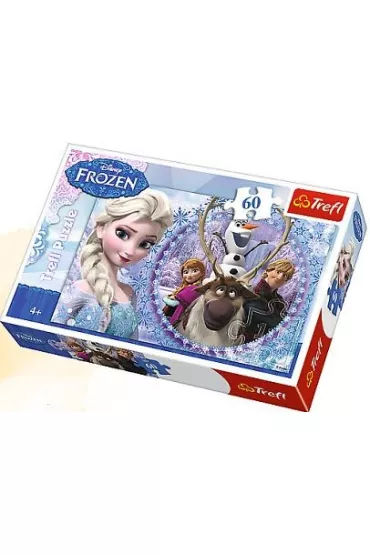 Puzzle 60 el. Przyjaciele z Krainy Lodu 17275 Trefl