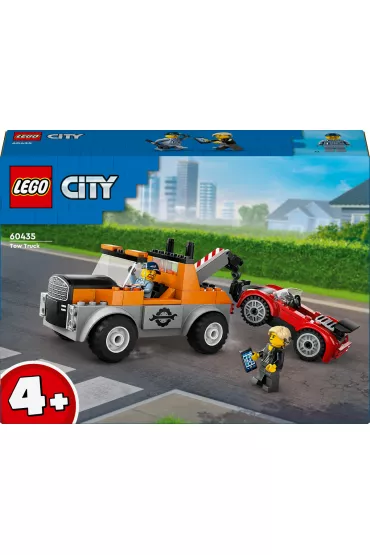 LEGO City Samochd pomocy drogowej i naprawa sportowego auta 60435