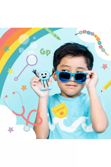Glo Pals Posta� do k�pieli Blair - zestaw z dwiema kostkami sensorycznymi �wiec�cymi w wodzie
