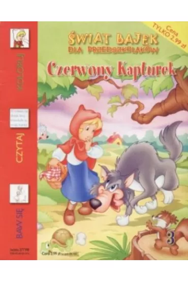 Czerwony kapturek. �wiat bajek dla przedszkolak�w