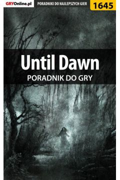 eBook Until Dawn - poradnik do gry pdf epub