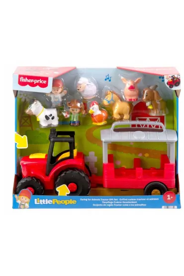 Little People Traktor Opieka nad zwierz�tkami Mattel