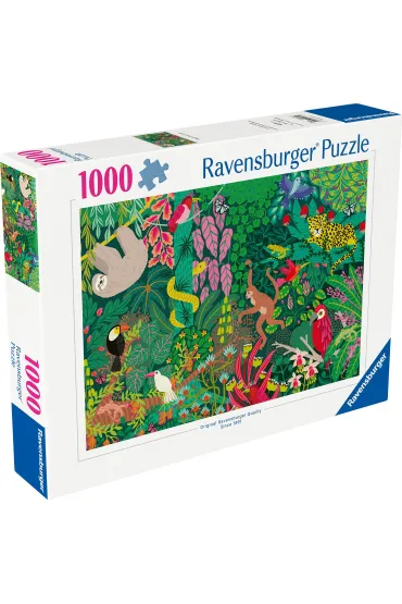 Puzzle 1000 el. Magiczny las deszczowy Ravensburger