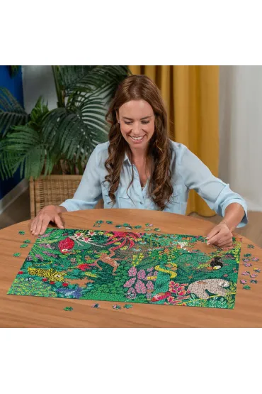 Puzzle 1000 el. Magiczny las deszczowy Ravensburger